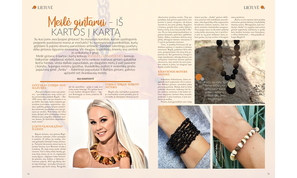 Meilė gintarui – iš kartos į kartą / Lietuvės žurnalas - Amby.lt