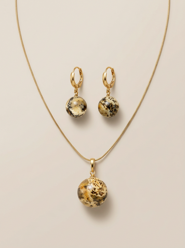 gintaro rinkinys Baltijos gintaro juvelyrika