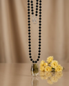 Amber necklace 51cm, gold-plated silver 925 "Bellum dandelion"