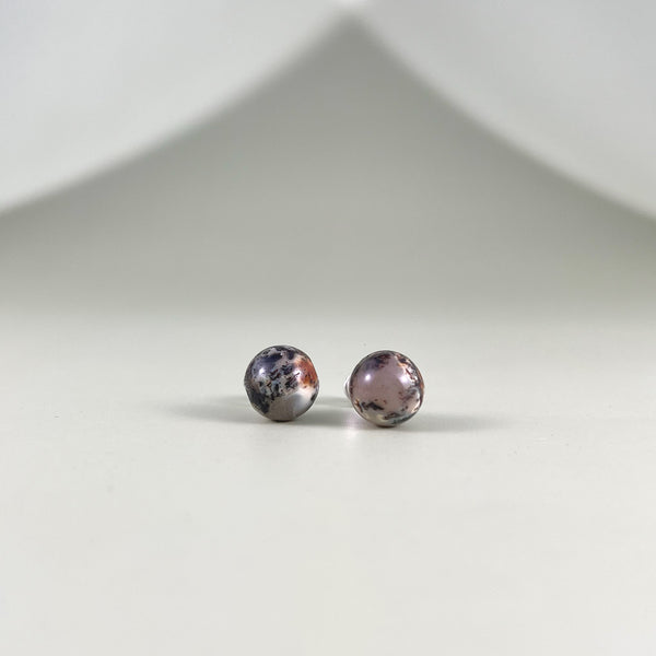 Blizgaus gintaro auskarai vinukai, sidabras 925 "Meteoritai"