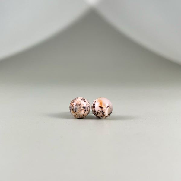 Blizgaus gintaro auskarai vinukai, sidabras 925 "Meteoritai"