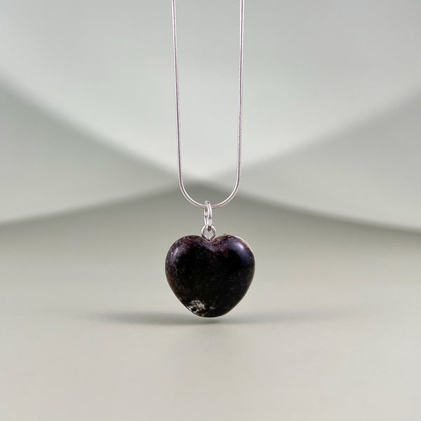 Amber pendant, silver 925 "Ray of Love"