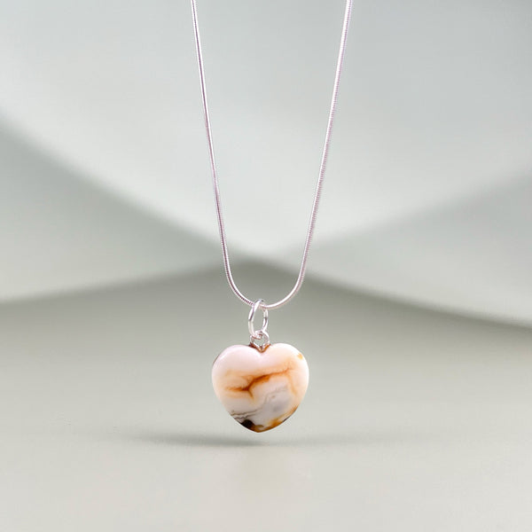 Amber pendant, gold-plated silver 925 "Warmth of Love"