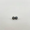 Neblizgaus gintaro auskarai vinukai 10mm skersmens,  sidabras 925 "Visata"