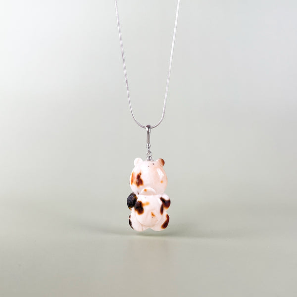 Gintaro pakabukas, sidabras 925 "Baltijos pasaka"