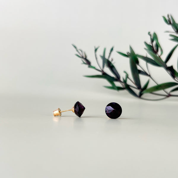 Gintaro vinukai, auksuotas sidabras 925 "Deimančiukai"