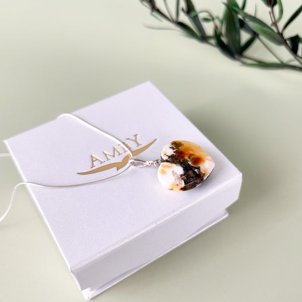 Gintaro širdis, sidabras 925 "Odisėja"