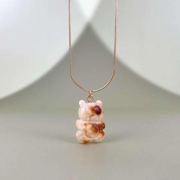 Gintaro pakabukas, auksuotas sidabras 925 "Žvaigždžių draugas"