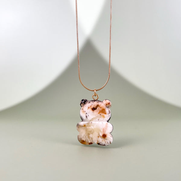 Gintaro pakabukas, auksuotas sidabras 925 "Dviguba apsauga"