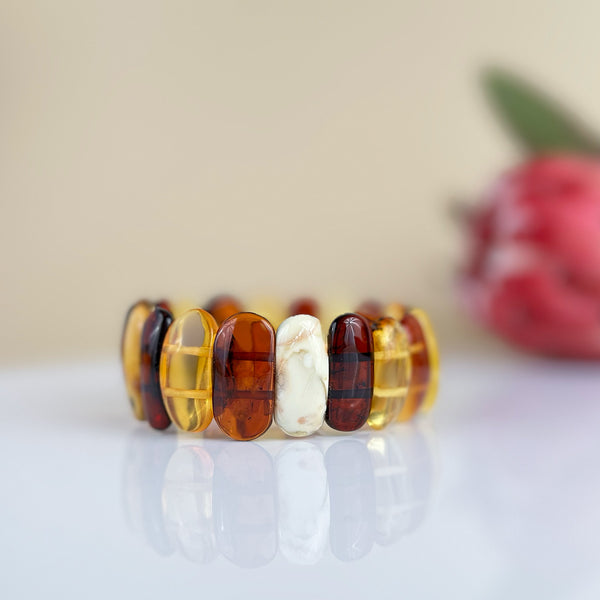 Gintaro apyrankė "Džiazas" - Amby.lt