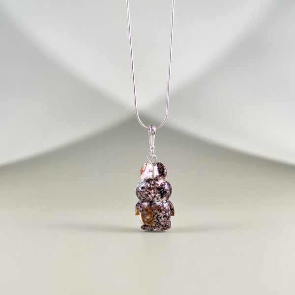 Gintaro pakabukas, sidabras 925 "Kiškutė"