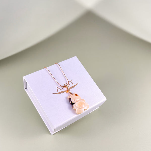 Gintaro pakabukas, auksuotas sidabras 925 "Gintariukas"