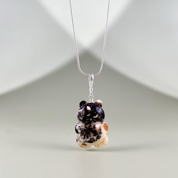 Gintaro pakabukas, sidabras 925 "Baltijos pasaka"