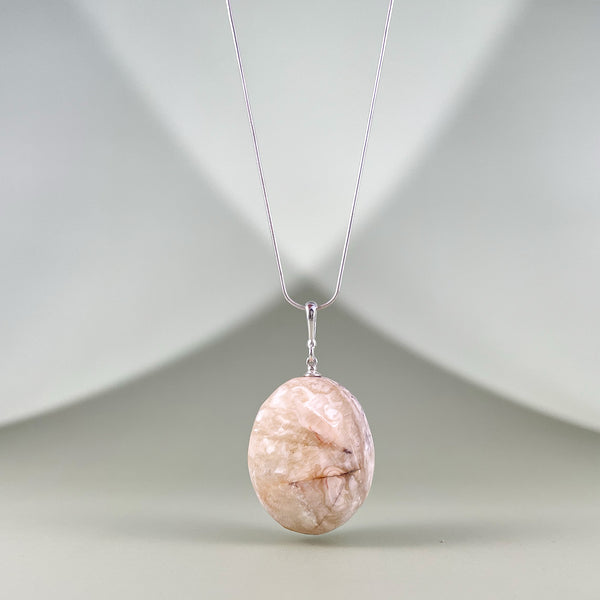 Gintaro pakabukas, sidabras 925 "Švelnumas"