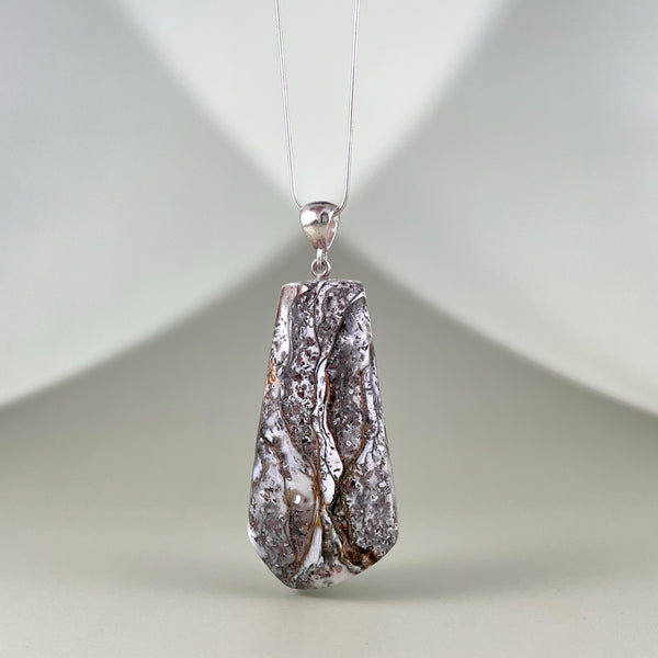 Gintaro pakabukas, sidabras 925 "Himalajai"