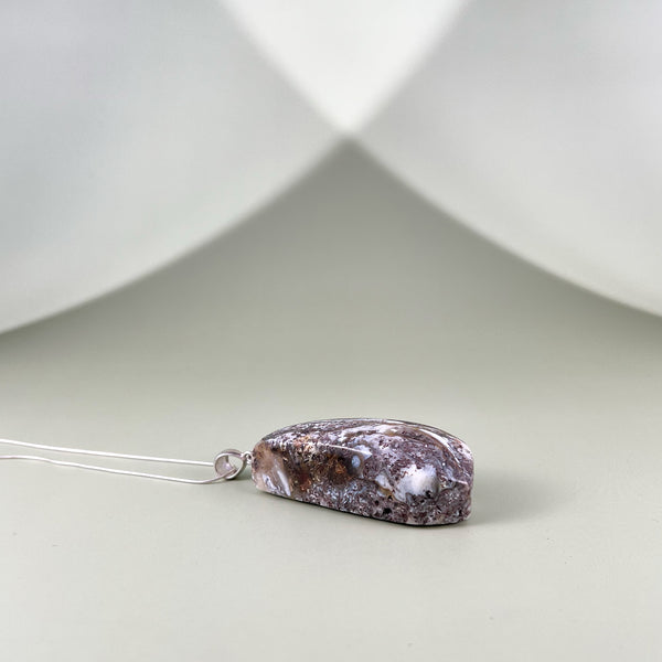 Gintaro pakabukas, sidabras 925 "Himalajai"