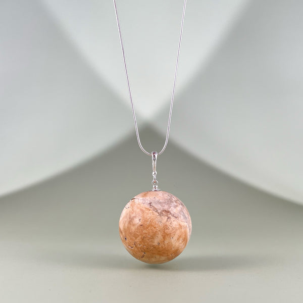 Gintaro pakabukas, sidabras 925 "Gerio planeta"