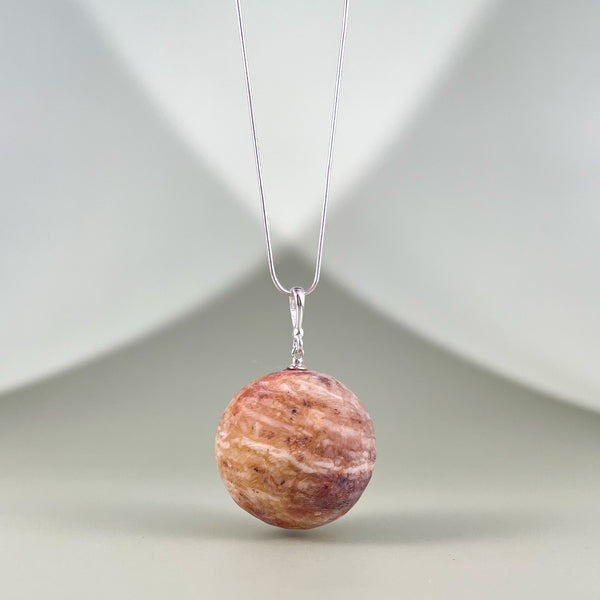 Gintaro pakabukas, sidabras 925 "Veneros paslaptis"