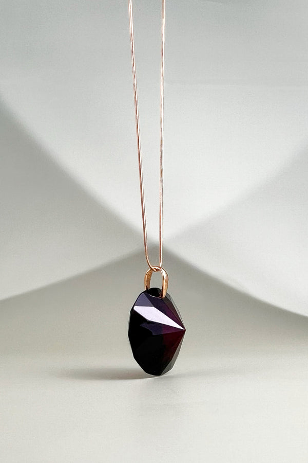 Gintaro pakabukas, auksuotas sidabras 925 "Deimantas"