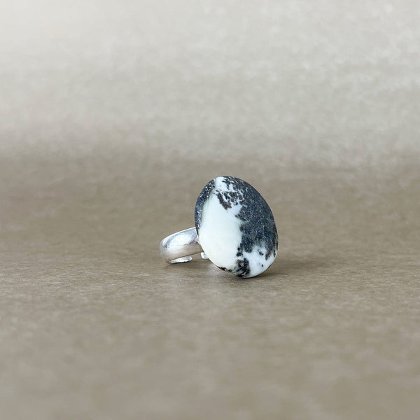 Gintaro žiedas, sidabras 925 "Salynai"