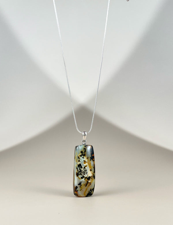 Gintaro pakabukas, sidabras 925 "Relikvija"