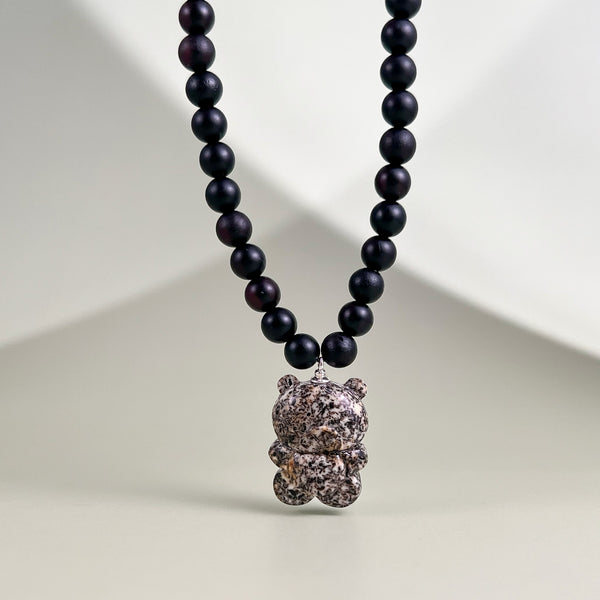 Vaikiškas gintarinis vėrinys 35cm "Pirmasis talismanas"