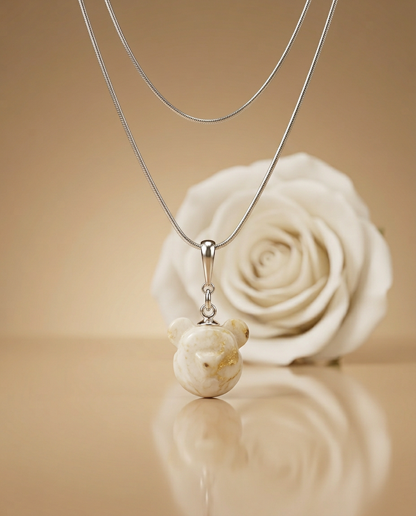 gintaro pakabukas su sidabru