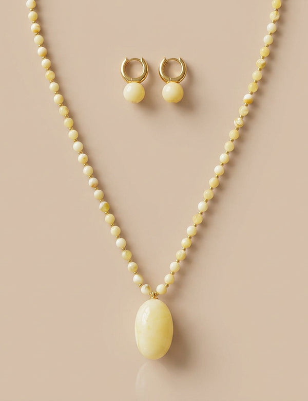 karalisko gintaro verinys ir gintaro auskarai