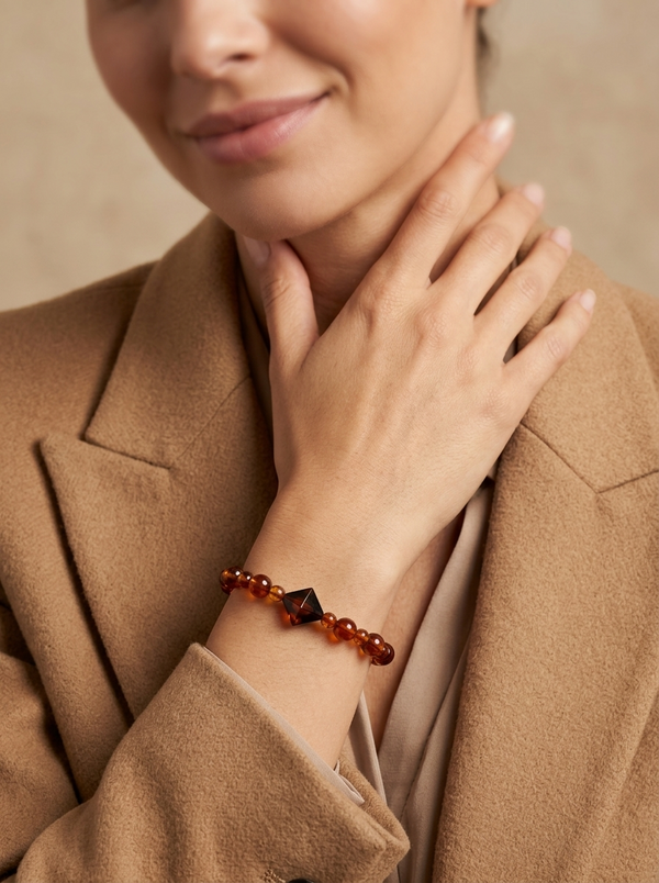 Gintaro apyrankė "Bolero"