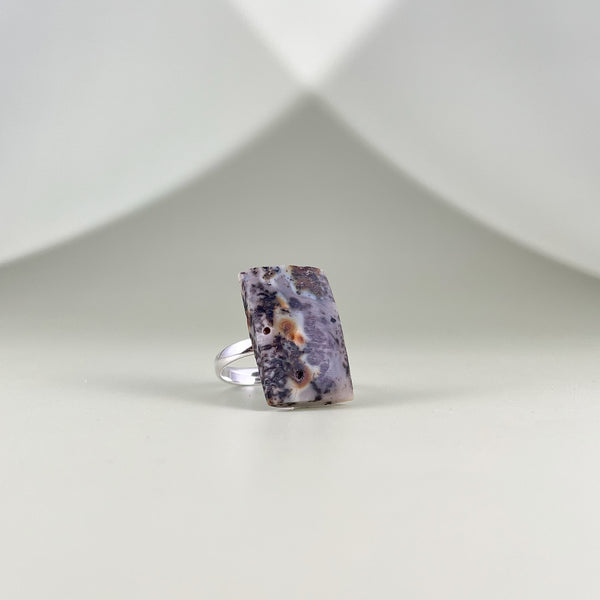 Gintaro žiedas,  sidabras 925 "Šarmingas"