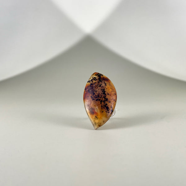 Gintaro žiedas, sidabras 925 "Girios žavesys"